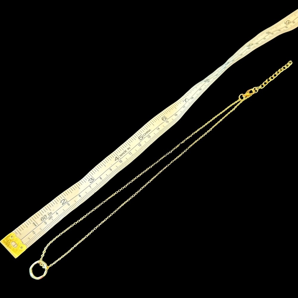🆕 Gold Necklace Golden Ripple - Picture 3 of 3